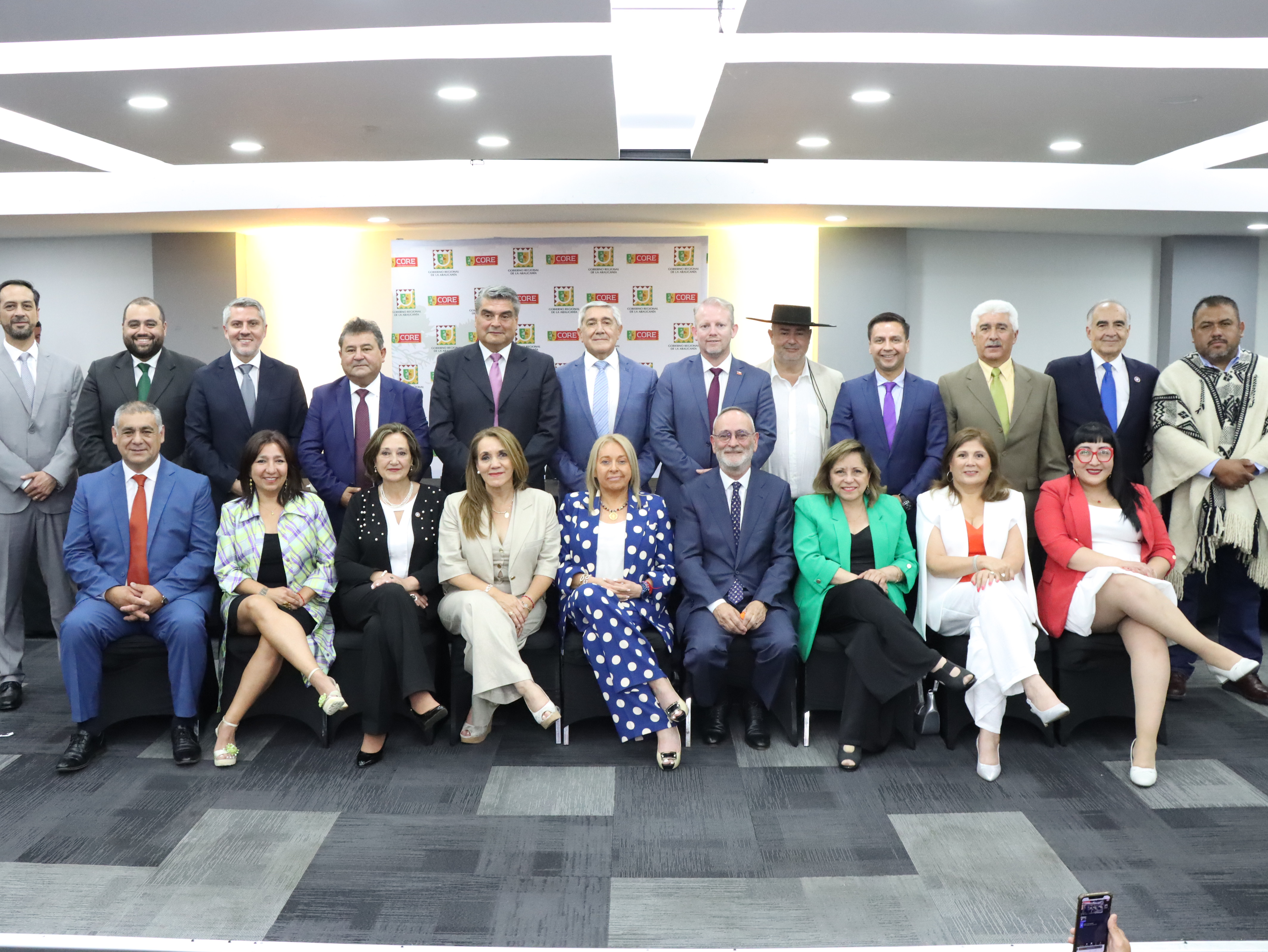 René Saffirio asume como nuevo Gobernador de La Araucanía junto a sus 20 Consejeros Regionales para el período 2025-2029